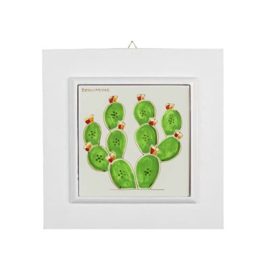 Ceramic Wall Tile Pricly Pear Folk PI297FC Ceramic Wall Tile Pricly Pear Folk PI297FC